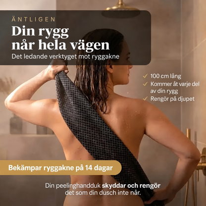Hammam Peelinghandduk — Djuprengör det din dusch missar