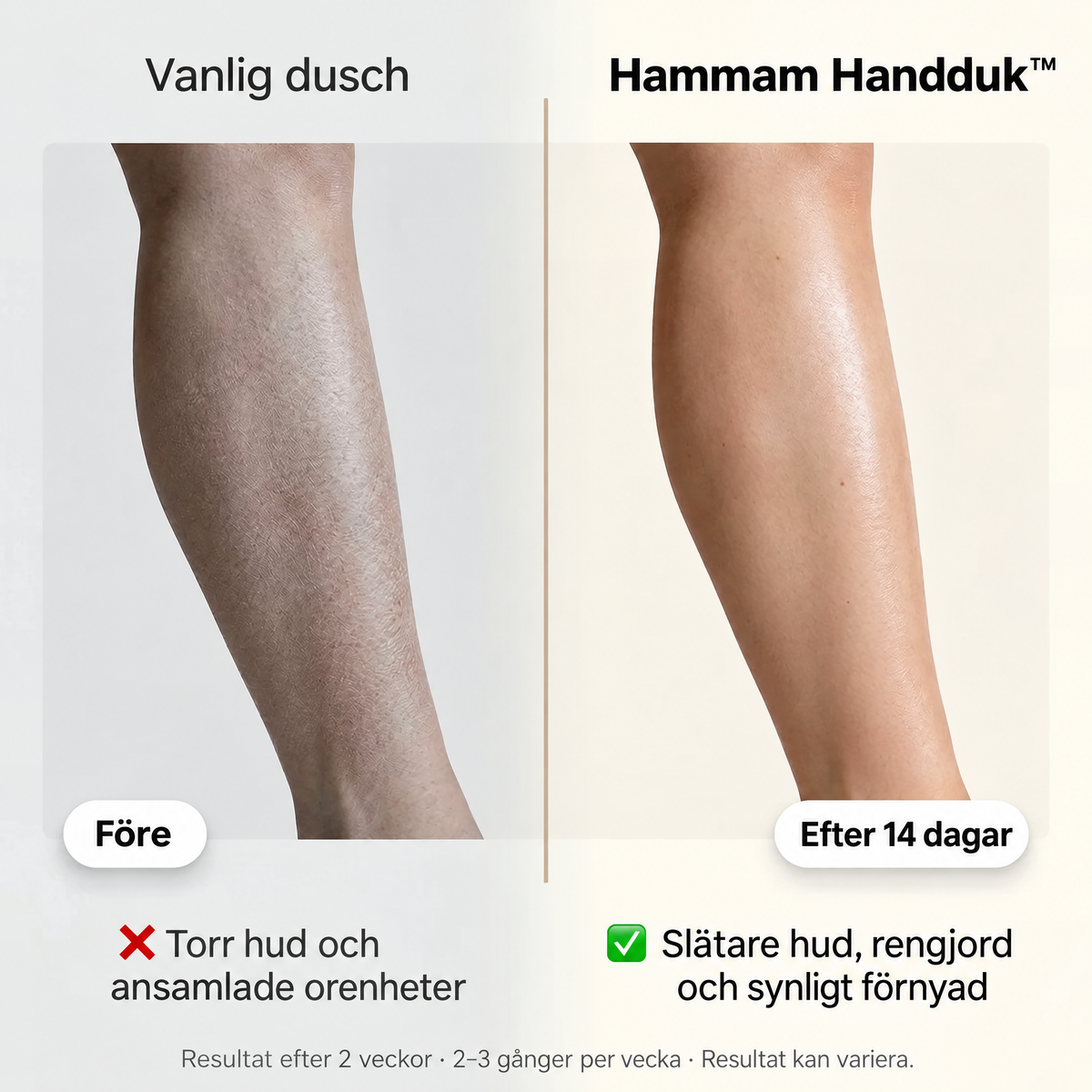 Hammam Peelinghandduk — Djuprengör det din dusch missar